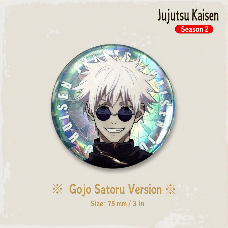 Officially Licensed Jujutsu Kaisen Season 2 Holographic Badge