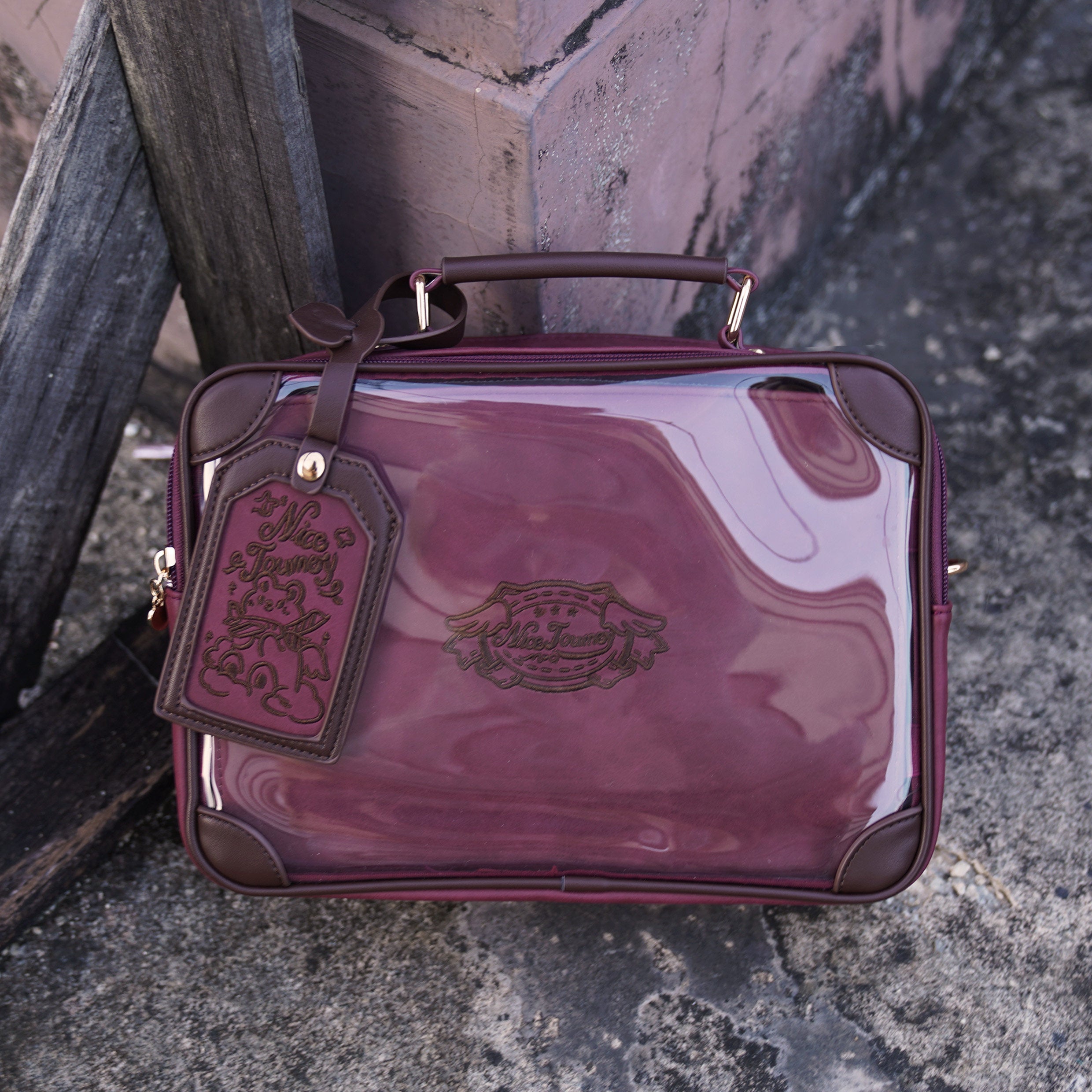 Morning Glory Cute Journey Retro Ita Crossbody Bag