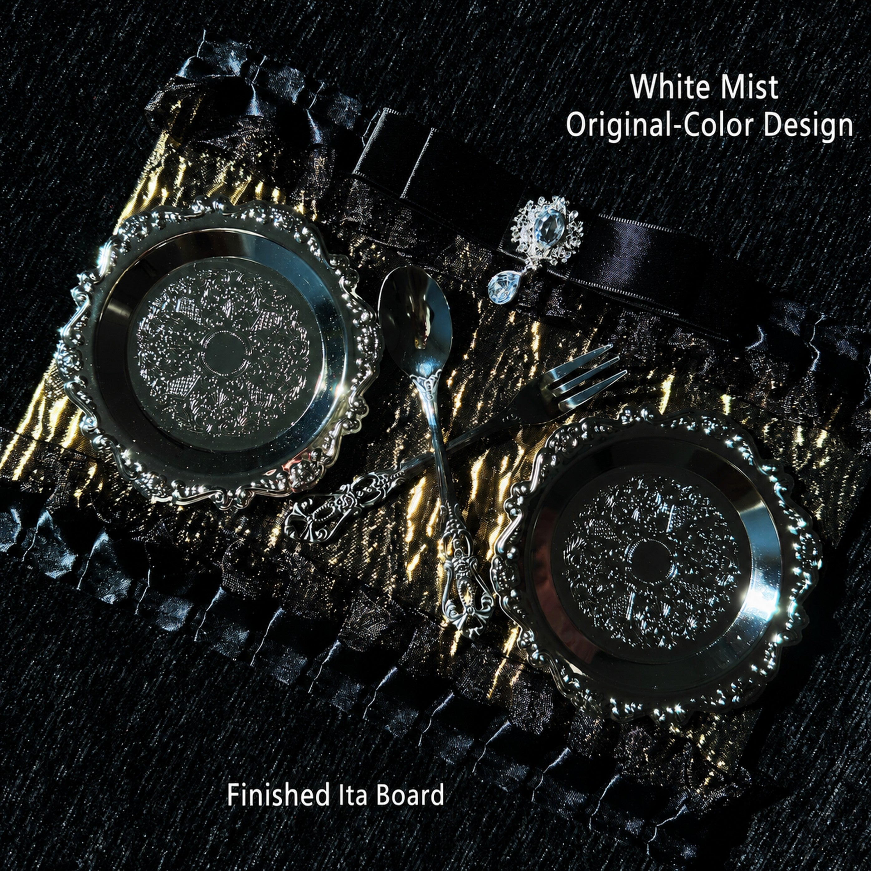 Baiwu Handmade Gothic Ita Board Insert for Ita Bags