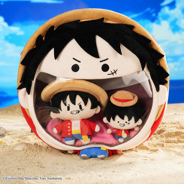 One Piece Monkey D. Luffy Plush Ita Backpack