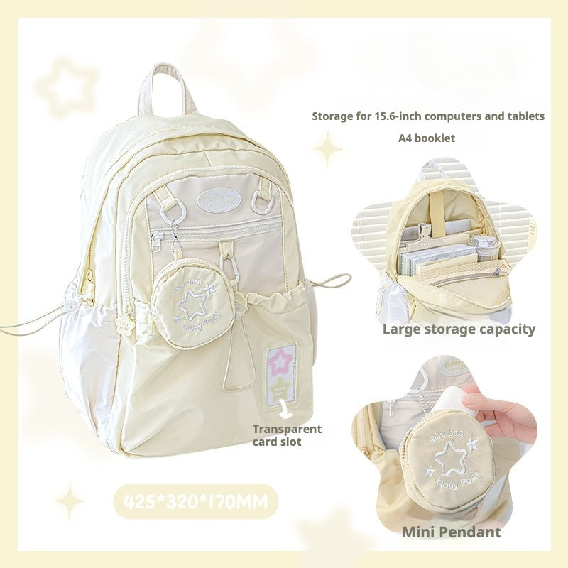Cute Ita Backpack for School – Big Capacity for Dolls, Badges & Accessories