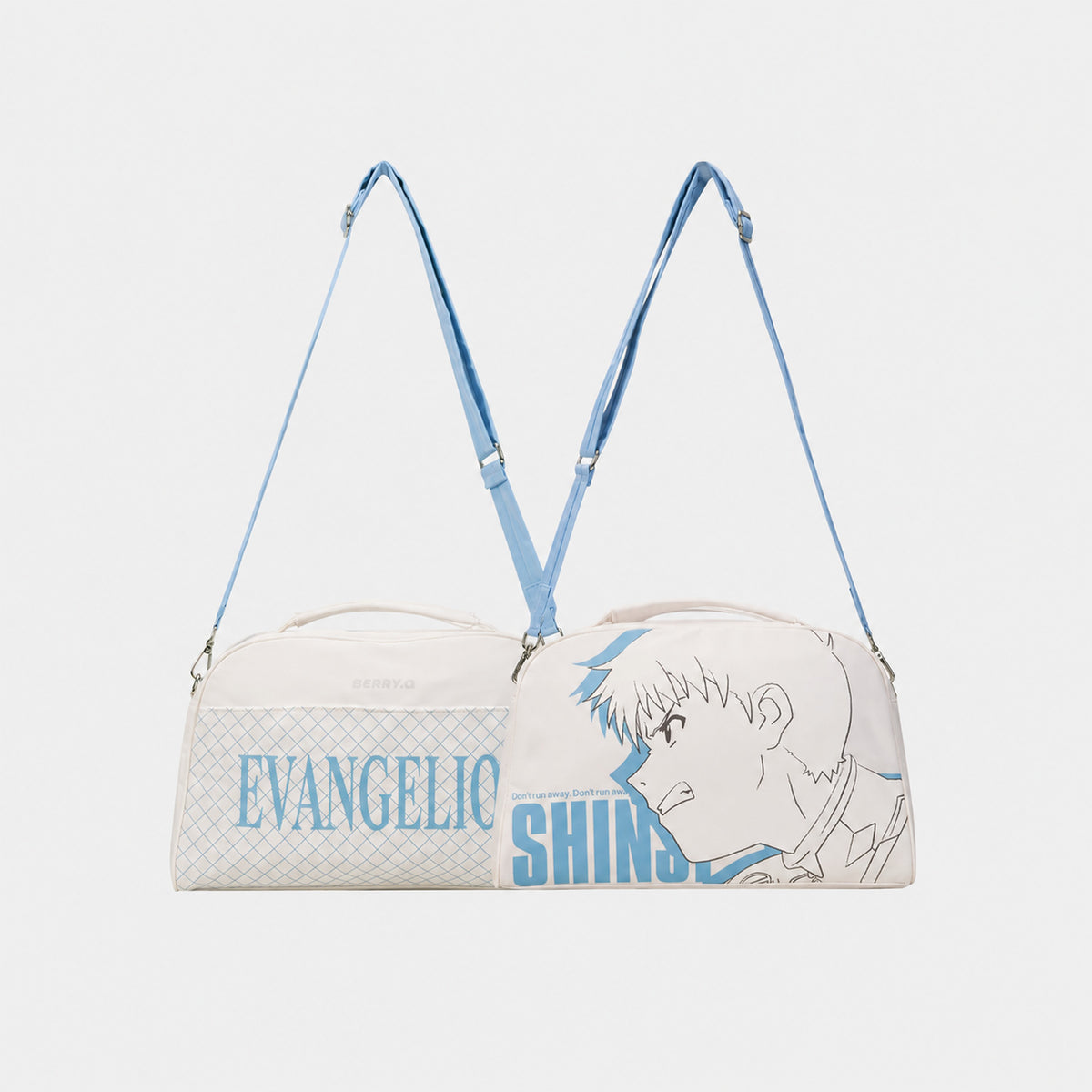 Evangelion x BERRY.Q Character Print Crossbody Bag
