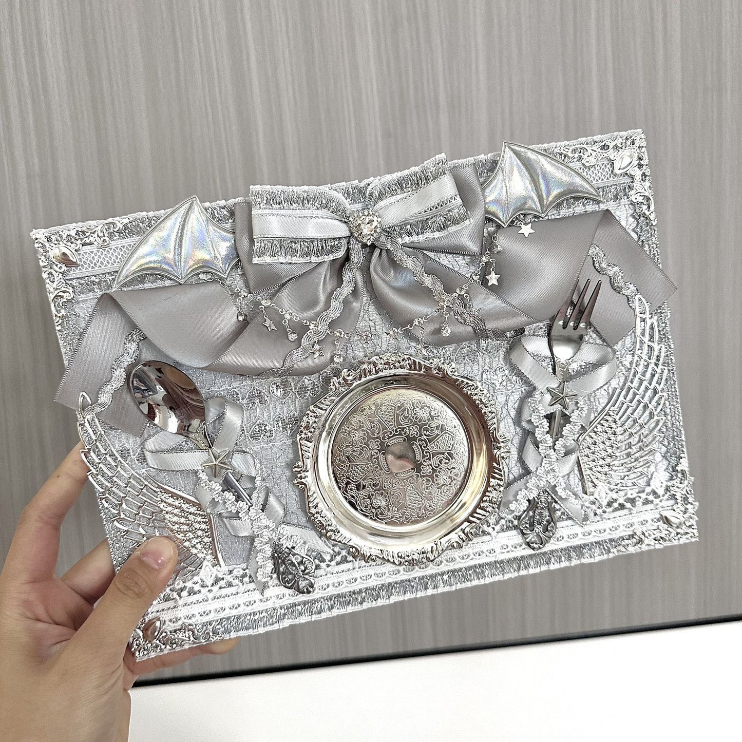 (Custom size) Eternal Feast Itabag Display Insert - Holds One Badge Perfectly-Finished Ita Board Original Handmade