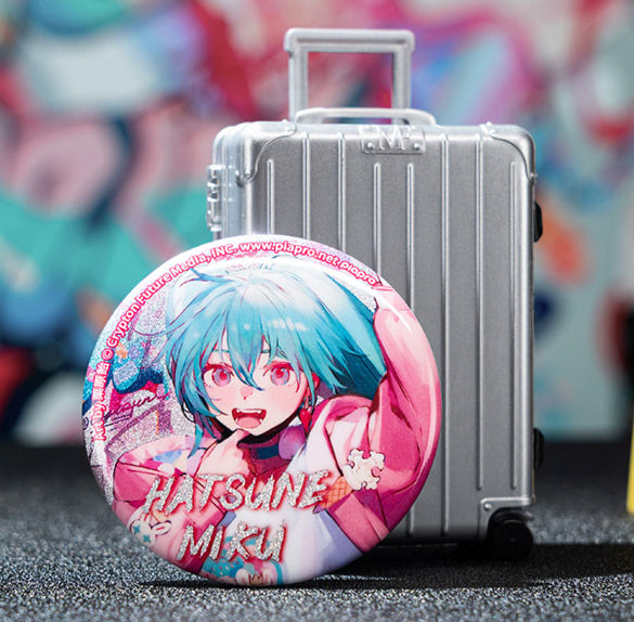 Moeyu Hatsune Miku Goods 831 Radio Invasion Series Badge Miku Anime Badge