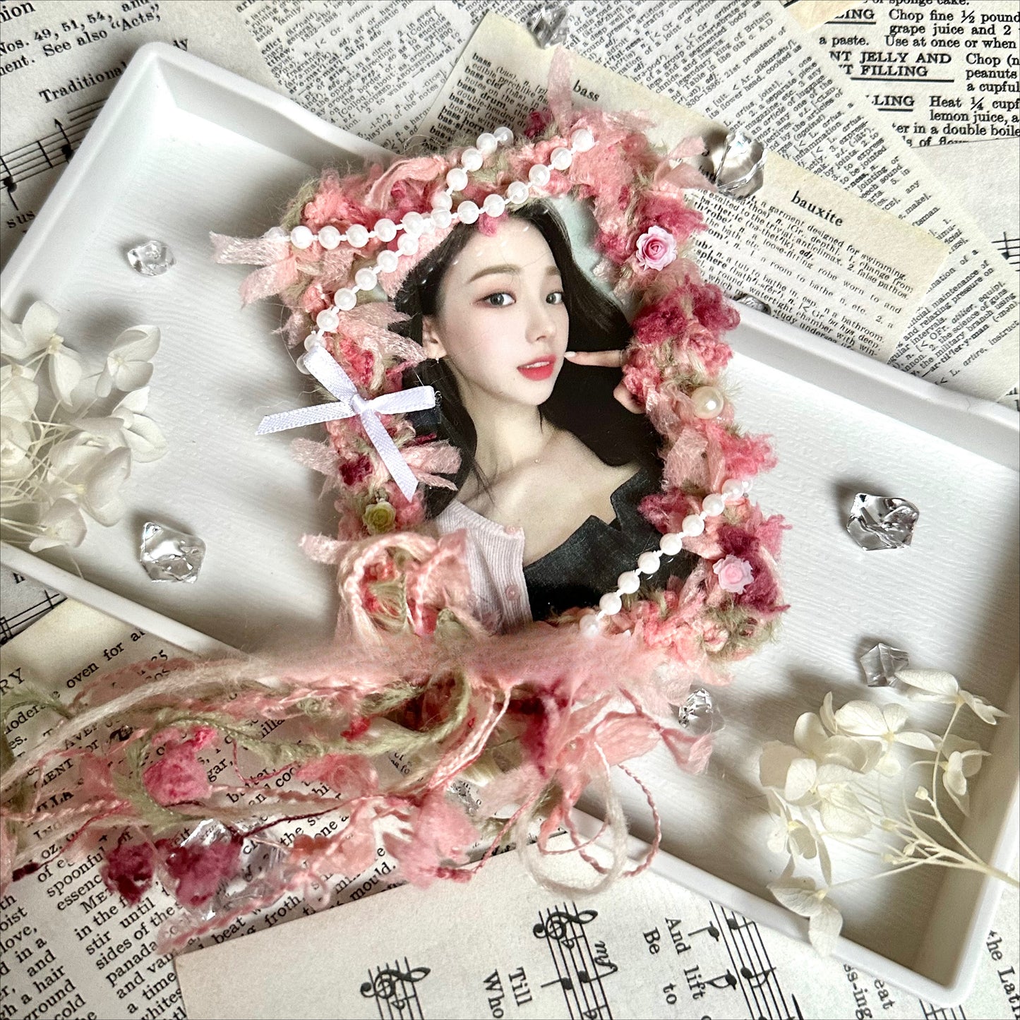 Garden Series Card Holder with Stand