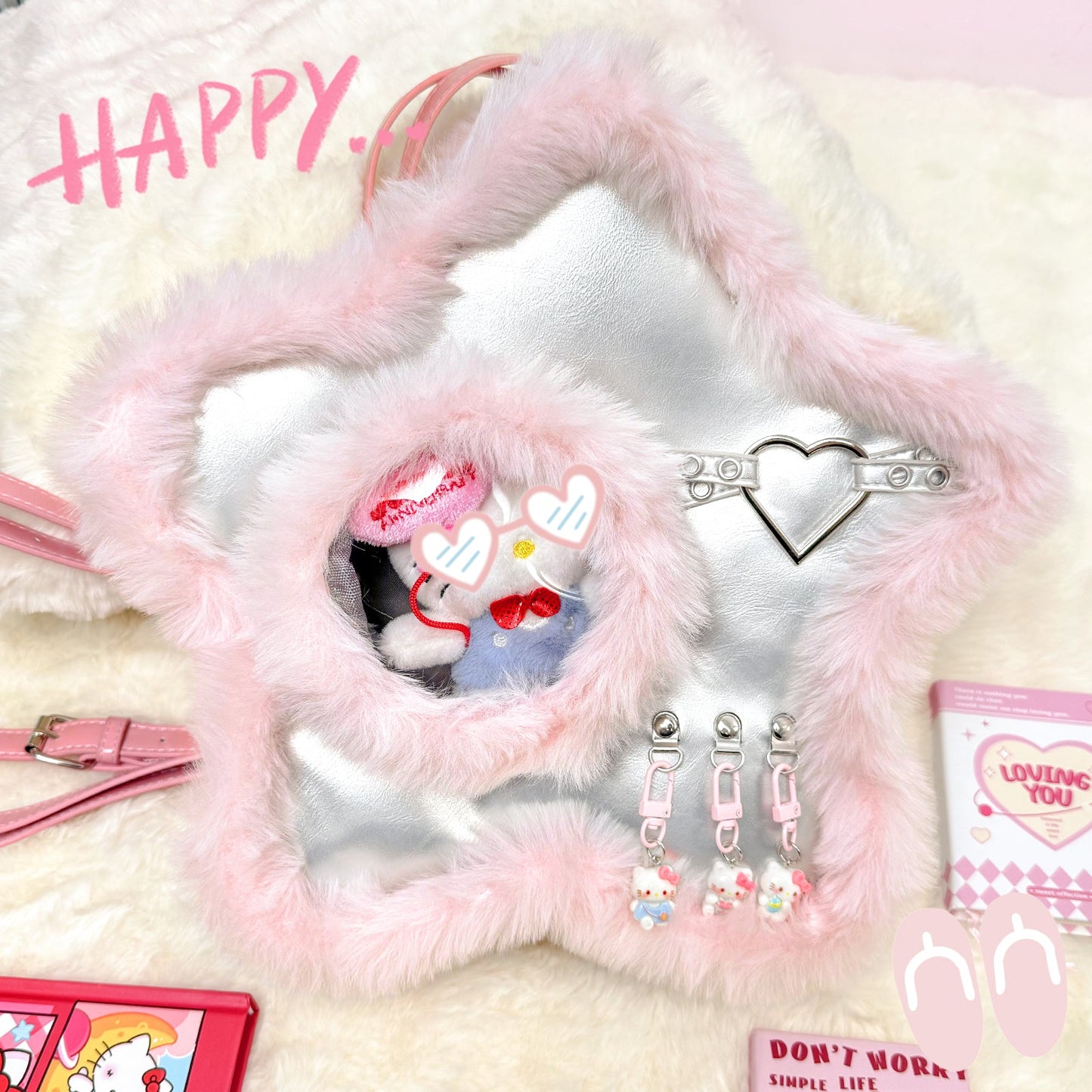 Starry Bag for Cute Plushies