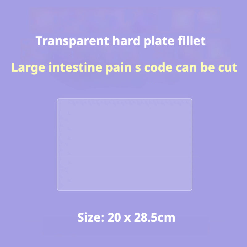 Customizable Transparent PVC Baseplate