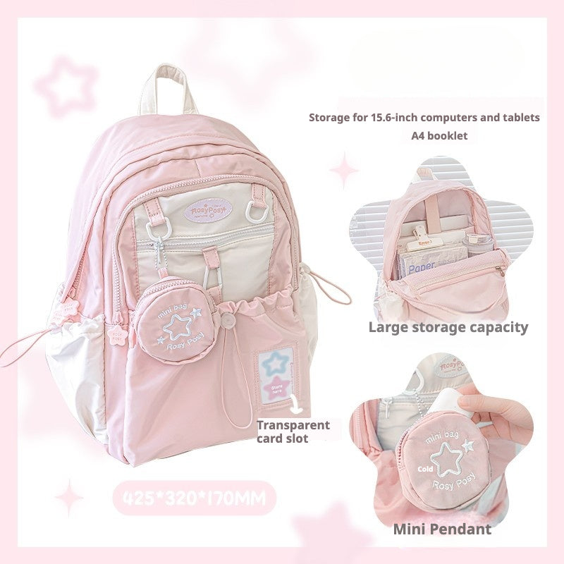 Cute Ita Backpack for School – Big Capacity for Dolls, Badges & Accessories