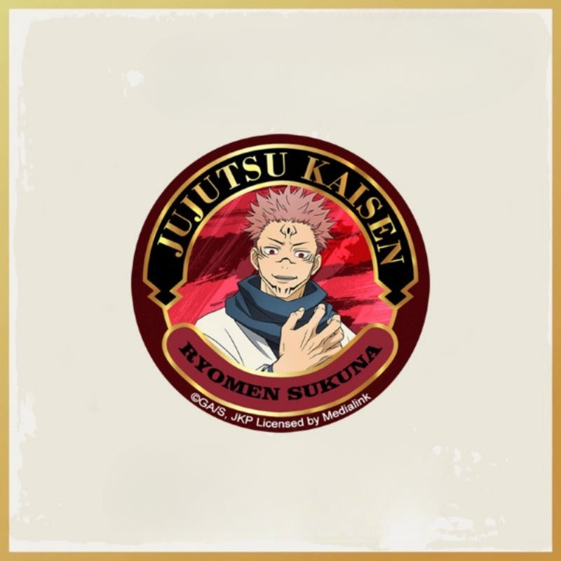 Licensed BOOMCOMIC Jujutsu Kaisen Holographic Badges-22.8inches(58mm) badges