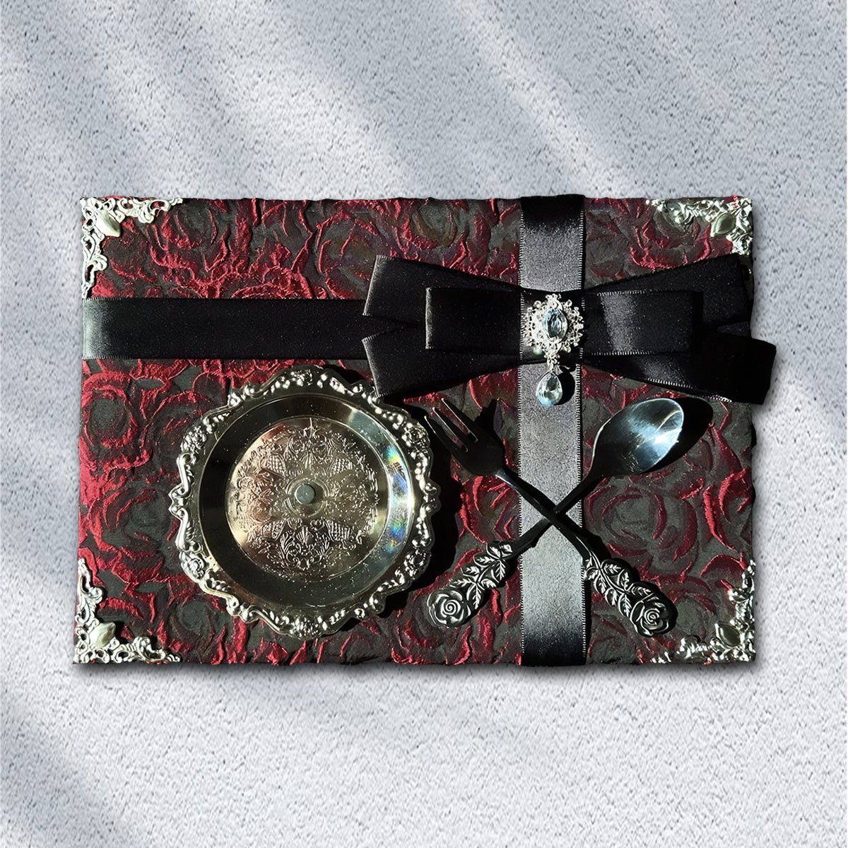 (Custom size) Mystic Castle Itabag Display Insert -Holds one Badge perfectly-Finished Ita Board Original Handmade