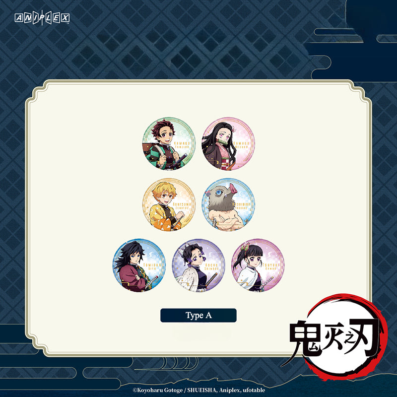 Demon Slayer Official Anime Badge Blind Box – Genuine Kimetsu no Yaiba Collectible Pins