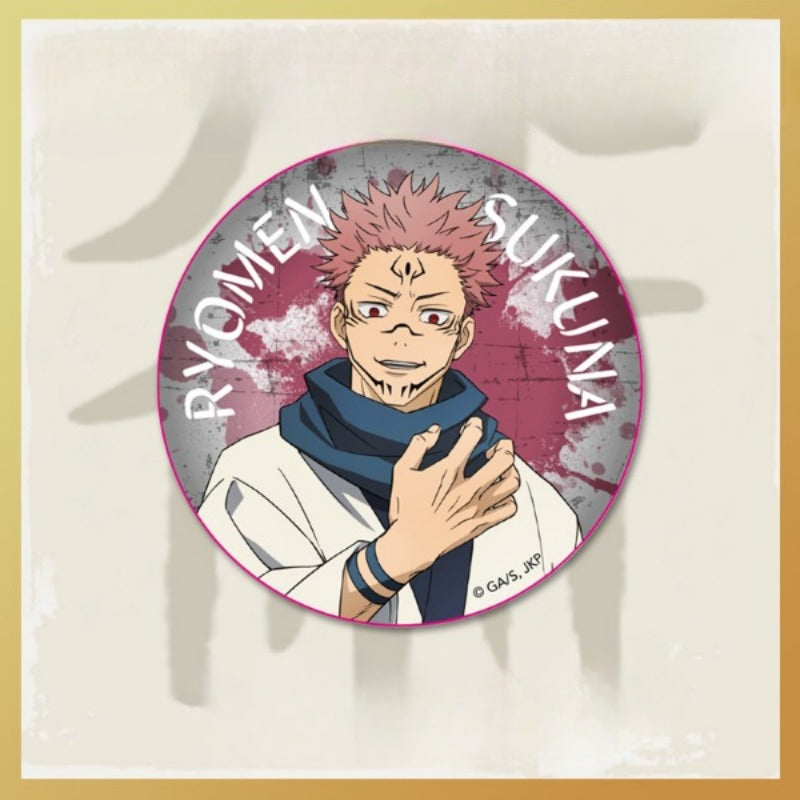 Licensed BOOMCOMIC Jujutsu Kaisen Holographic Badges-22.8inches(58mm) badges