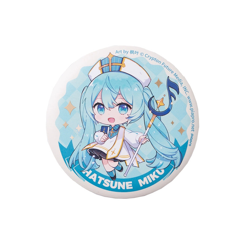 Hatsune Mike GoodsMoeyu Iron Commemorative Badge Miku Language of Flowers 39 Thank You Day Badge 58mm