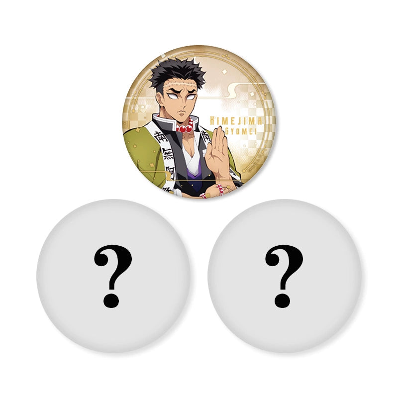 Demon Slayer Official Anime Badge Blind Box – Genuine Kimetsu no Yaiba Collectible Pins