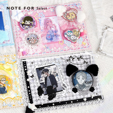 10 Sheets of Background Boards for Ita Bag - Lace Pattern Style