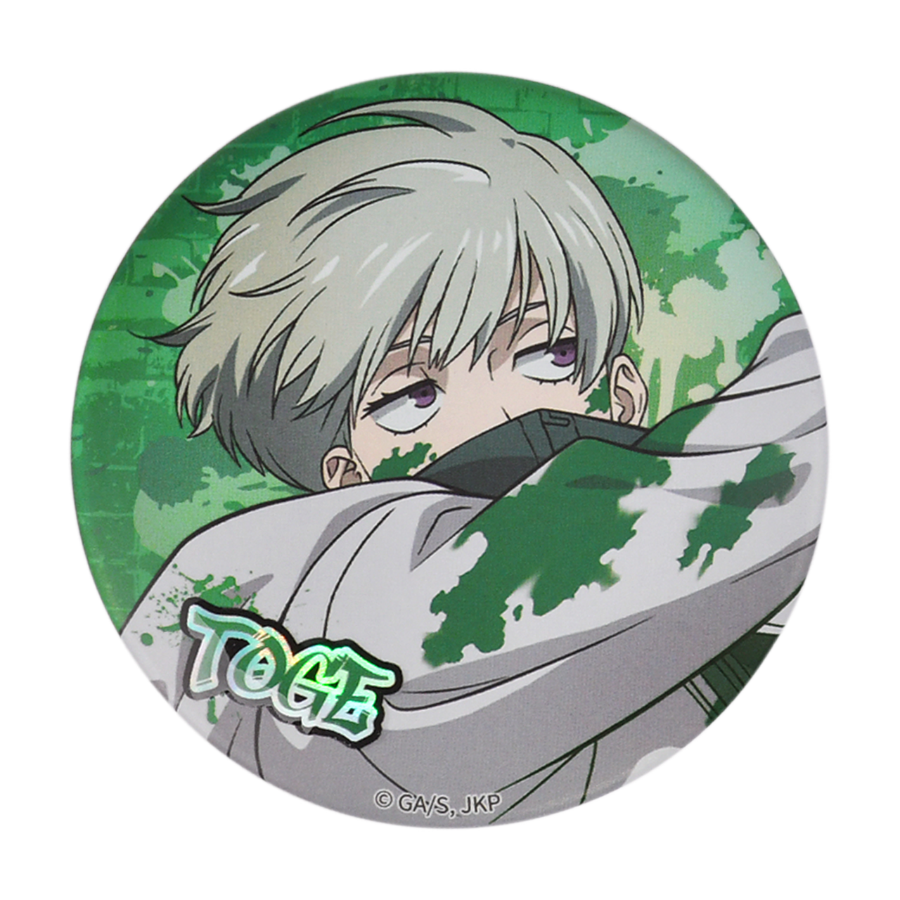 Licensed BOOMCOMIC Jujutsu Kaisen Embossed Graffiti Badges-22.8inch(58mm)