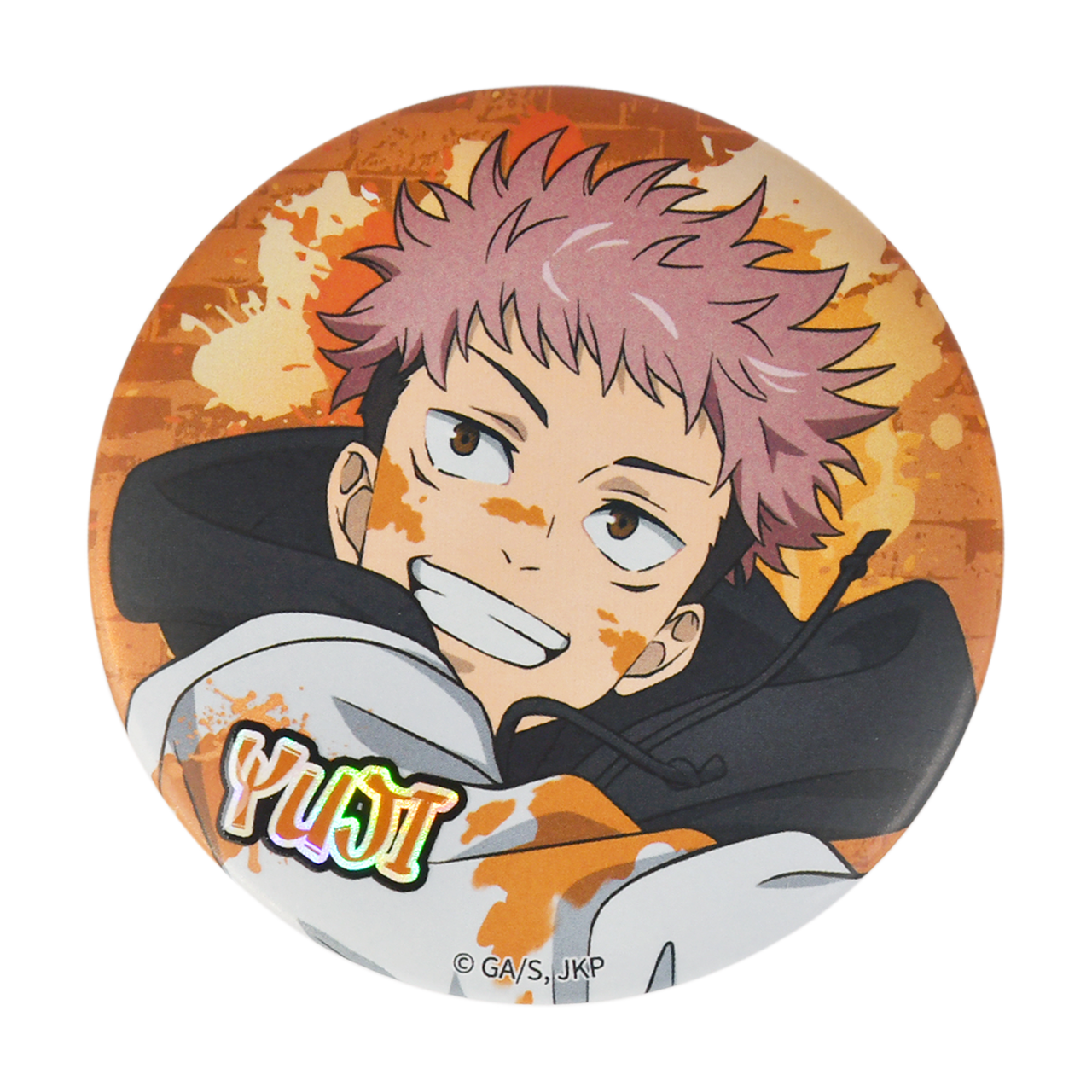 Licensed BOOMCOMIC Jujutsu Kaisen Embossed Graffiti Badges-22.8inch(58mm)