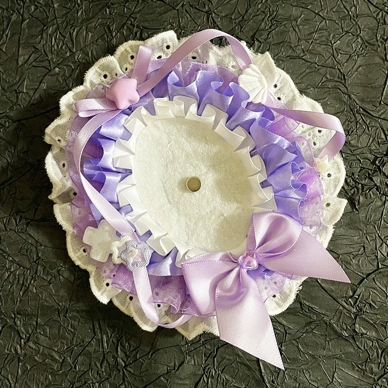 Handmade Cake Badge Holder – Ita Bag Decoration Base for 2.28-2.95 inch (58mm-75mm) Badges
