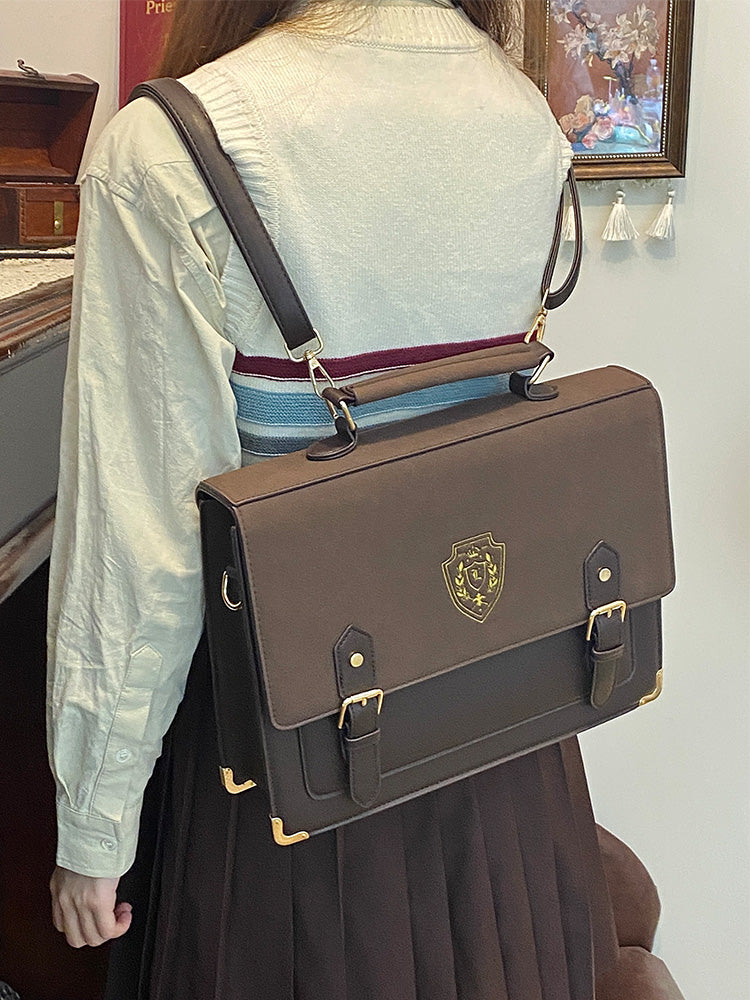 Stylish Vintage JK Transparent Itabag for Anime Badges & Charms