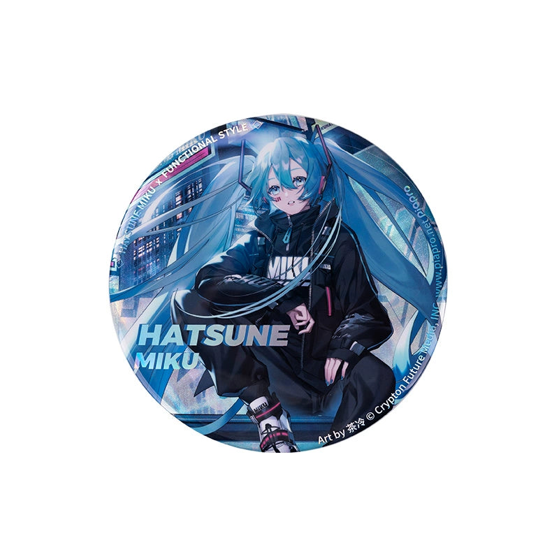 Hatsune Miku Goods Moeyu Hatsune Future Technology Series Badge Miku Anime