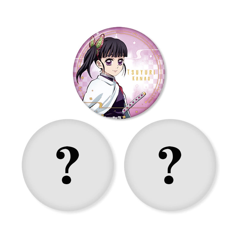 Demon Slayer Official Anime Badge Blind Box – Genuine Kimetsu no Yaiba Collectible Pins