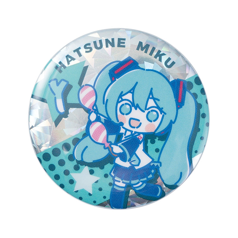 Moeyu Hatsune Miku Star Live Series Badge Miku Peripheral Flash Shredding Craft Tinplate Badge Goods
