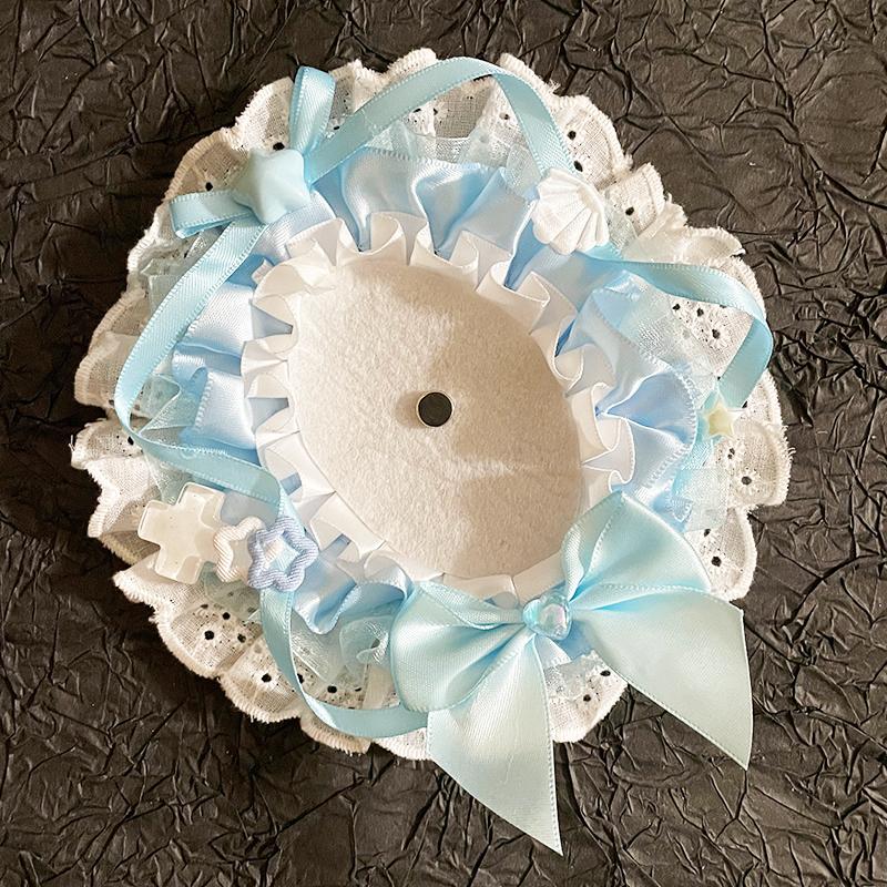 Handmade Cake Badge Holder – Ita Bag Decoration Base for 2.28-2.95 inch (58mm-75mm) Badges