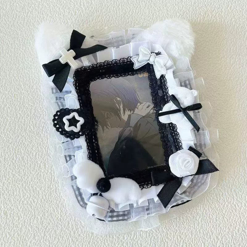 Original Lace / Cat Ears / Bow Card Holder