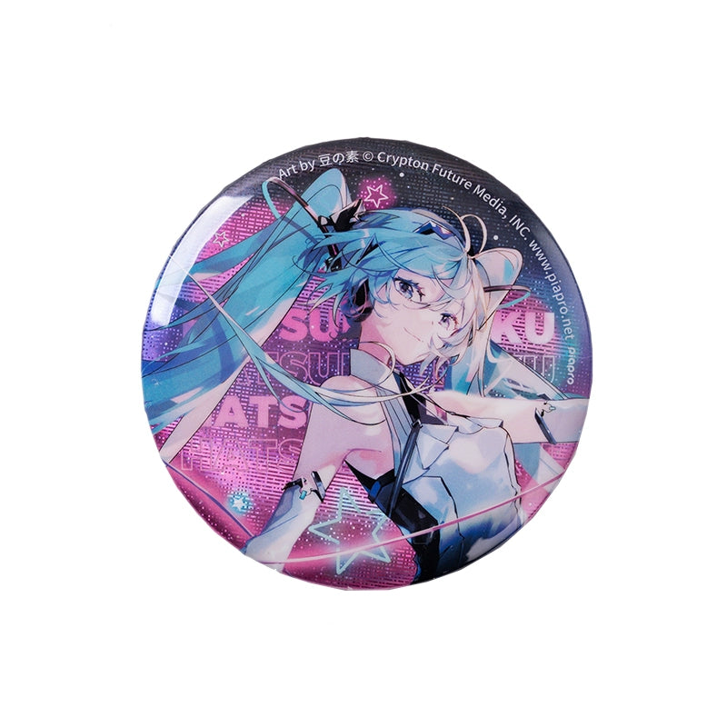 Hatsune Mike GoodsMoeyu Iron Commemorative Badge Miku Language of Flowers 39 Thank You Day Badge 58mm