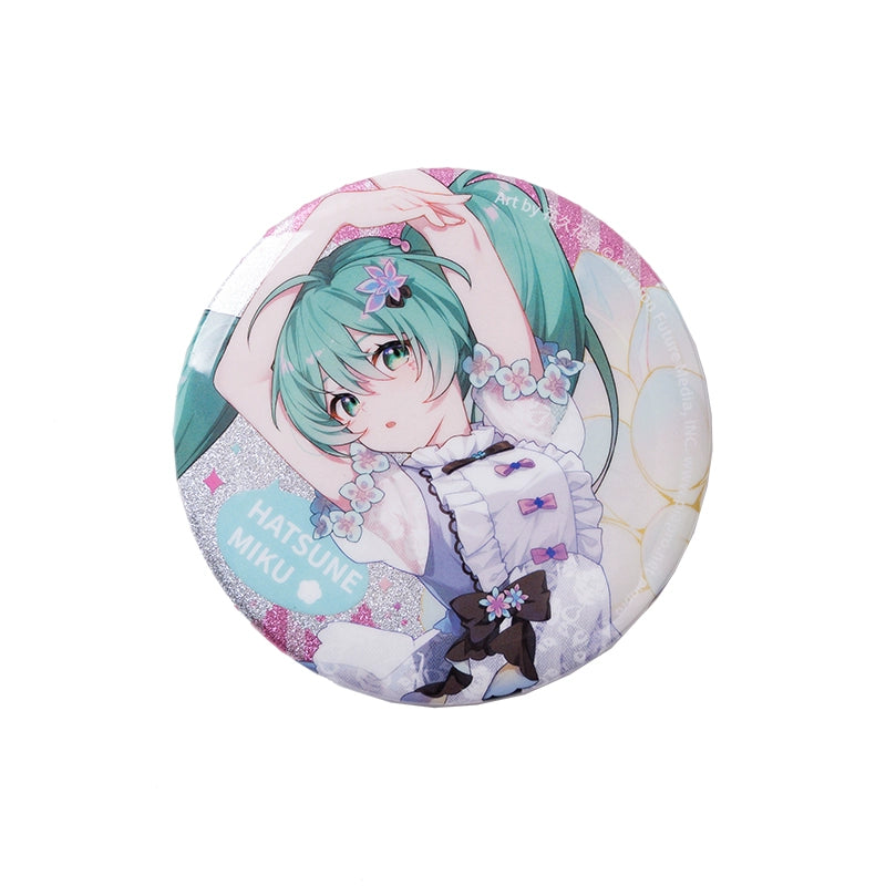 Hatsune Mike GoodsMoeyu Iron Commemorative Badge Miku Language of Flowers 39 Thank You Day Badge 58mm
