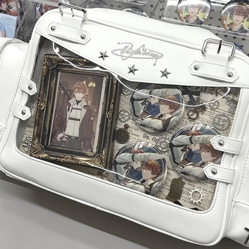 Starry Plushies & Badge Itabag