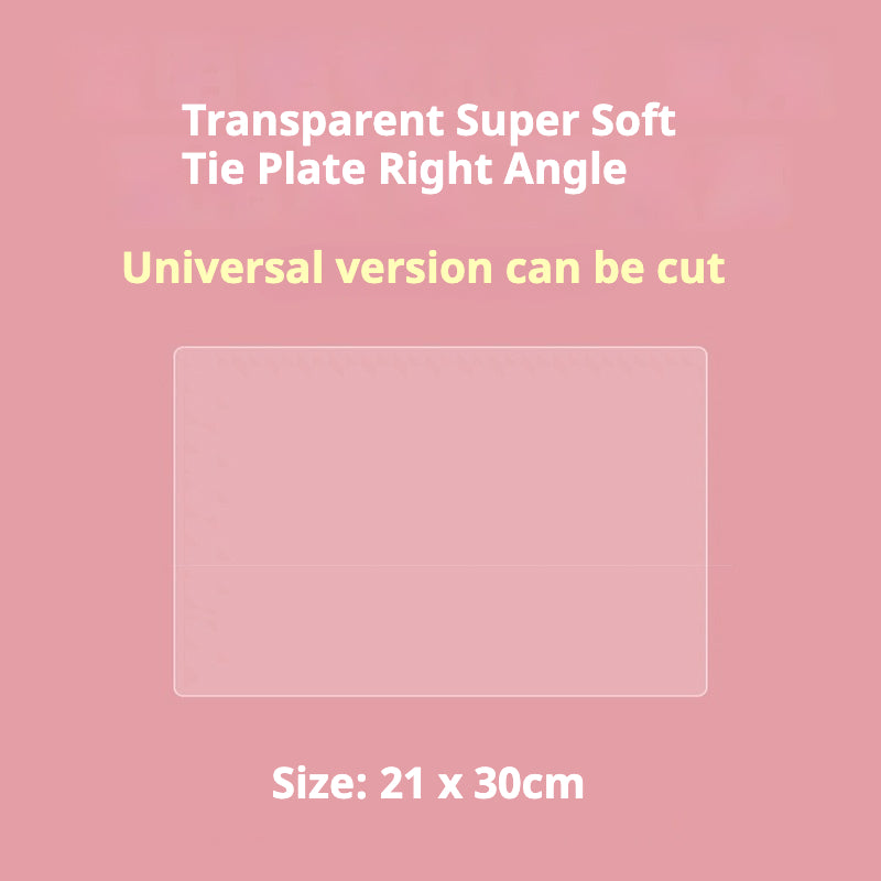 Customizable Transparent PVC Baseplate
