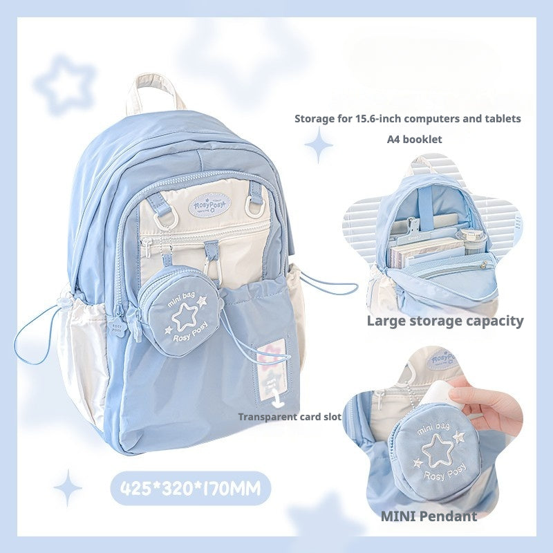 Cute Ita Backpack for School – Big Capacity for Dolls, Badges & Accessories