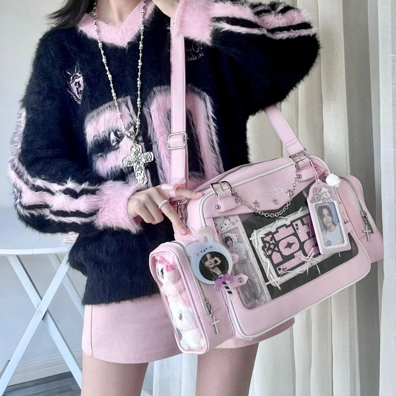Starry Plushies & Badge Itabag