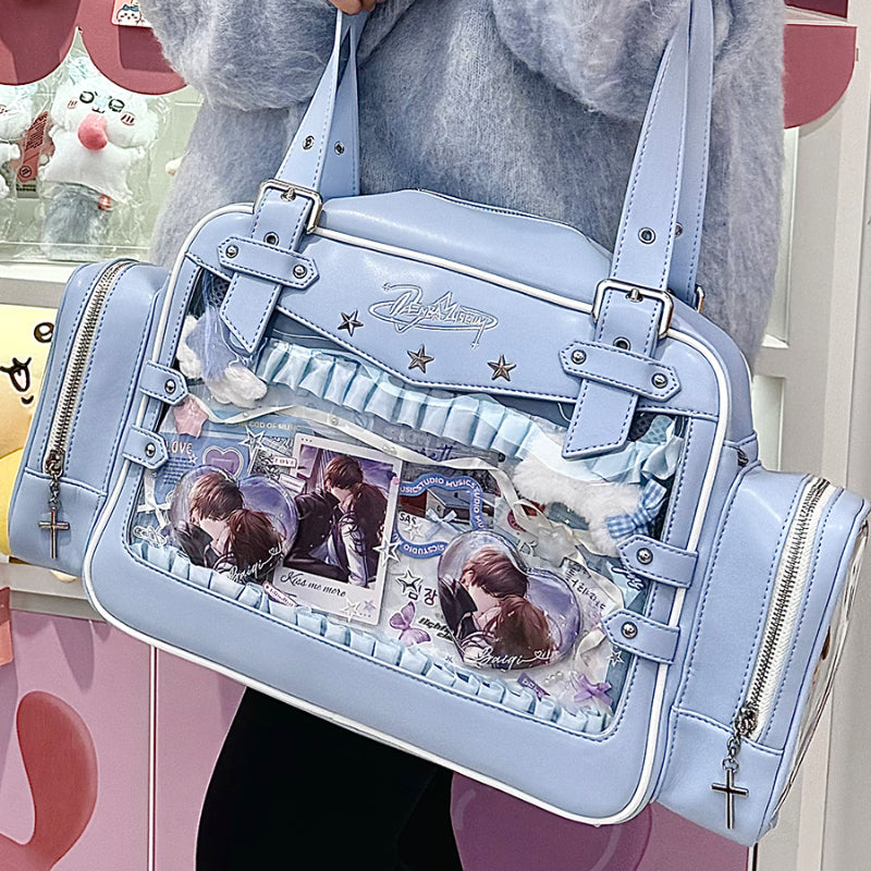 Starry Plushies & Badge Itabag