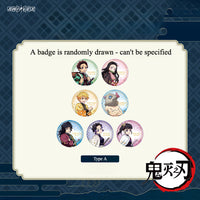 Demon Slayer Official Anime Badge Blind Box – Genuine Kimetsu no Yaiba Collectible Pins