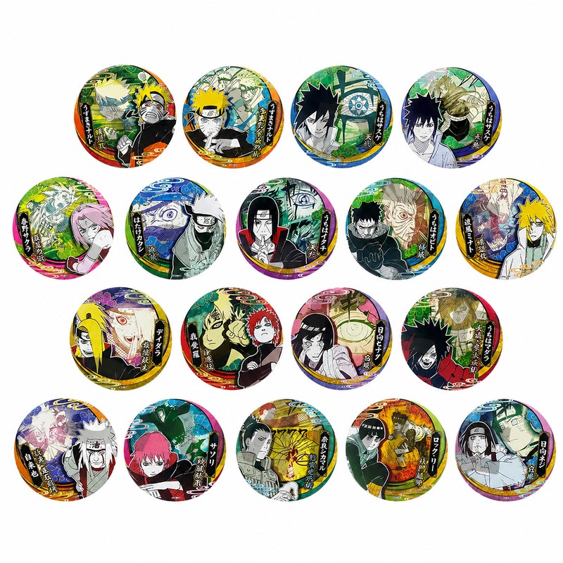 Officially Licensed Naruto Shippuden Badge Blind Box