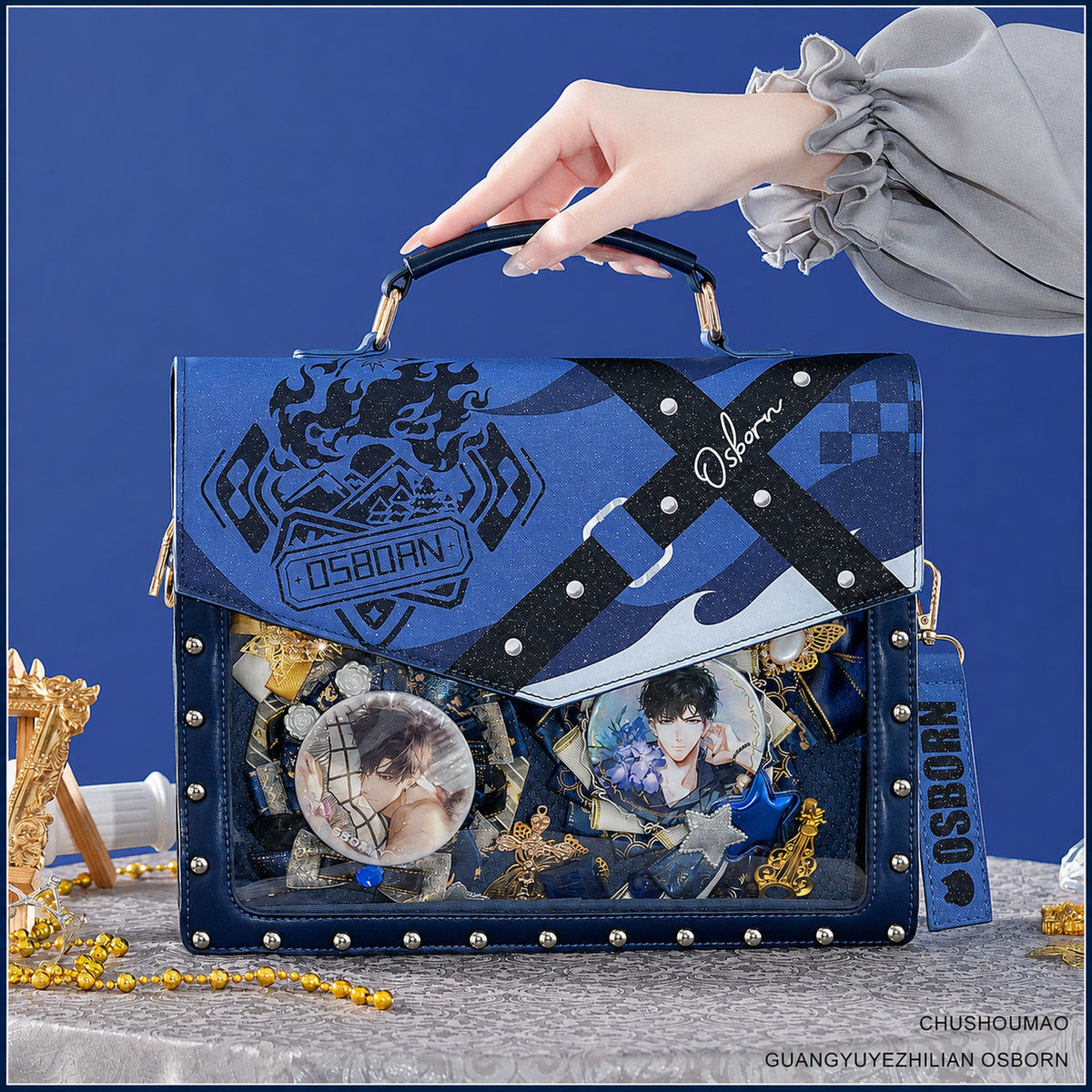 Chushoumao Preppy Ita Bag Backpack with Display Window (Pre-Order)