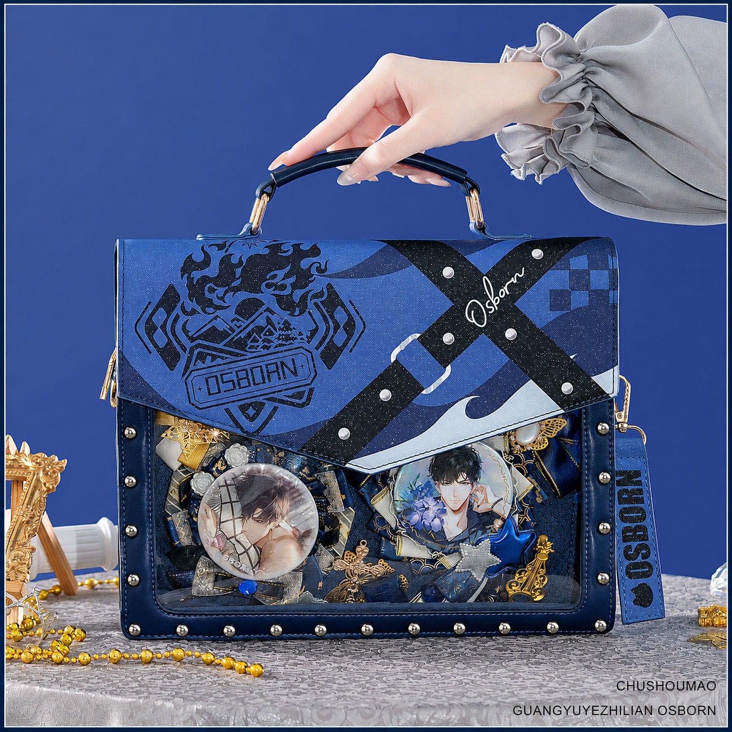Chushoumao Preppy Ita Bag Backpack with Display Window (Pre-Order)