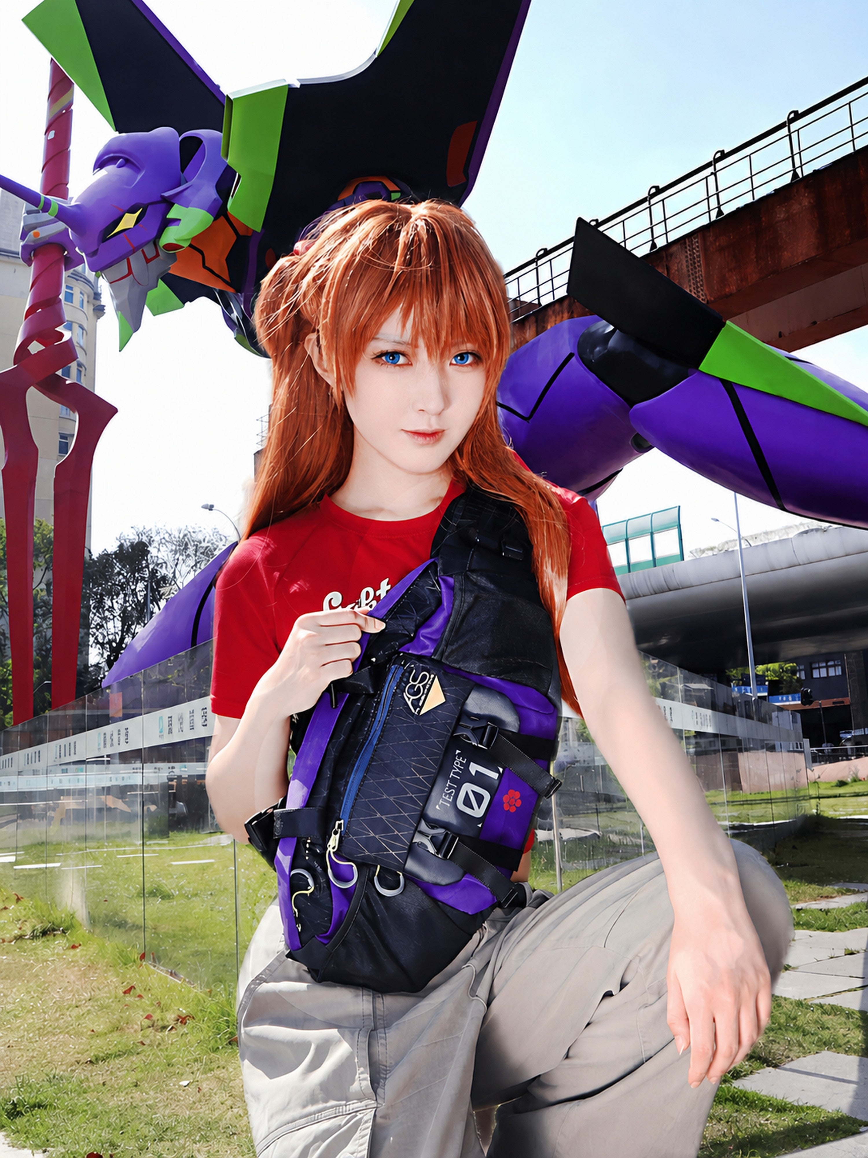 FX Creations x Neon Genesis Evangelion Crossbody Bag