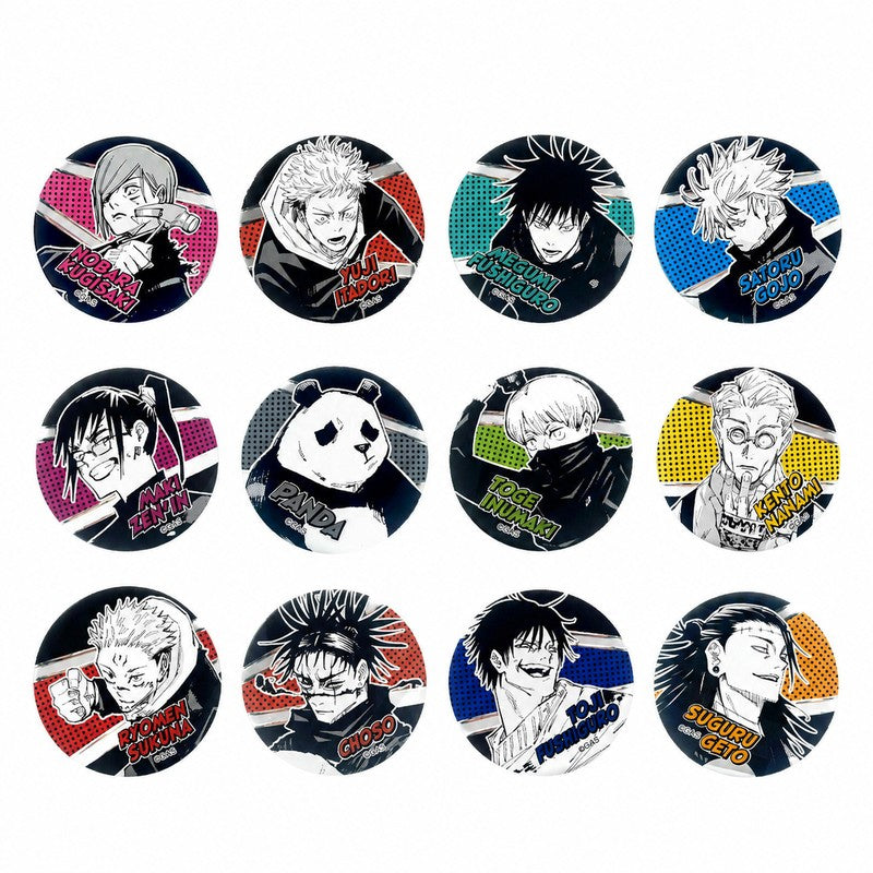 Officially Licensed Jujutsu Kaisen Embossed Badge Blind Box Series 2