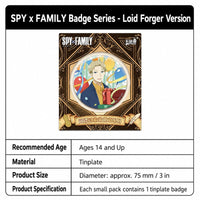 Officially Licensed SPY x FAMILY Tinplate Badge Pin