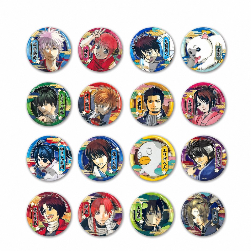 Officially Licensed Gintama Shiny Badge Blind Box