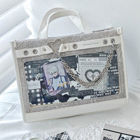 Banana & Guava Textured Chain of Love Pact Ita Bag