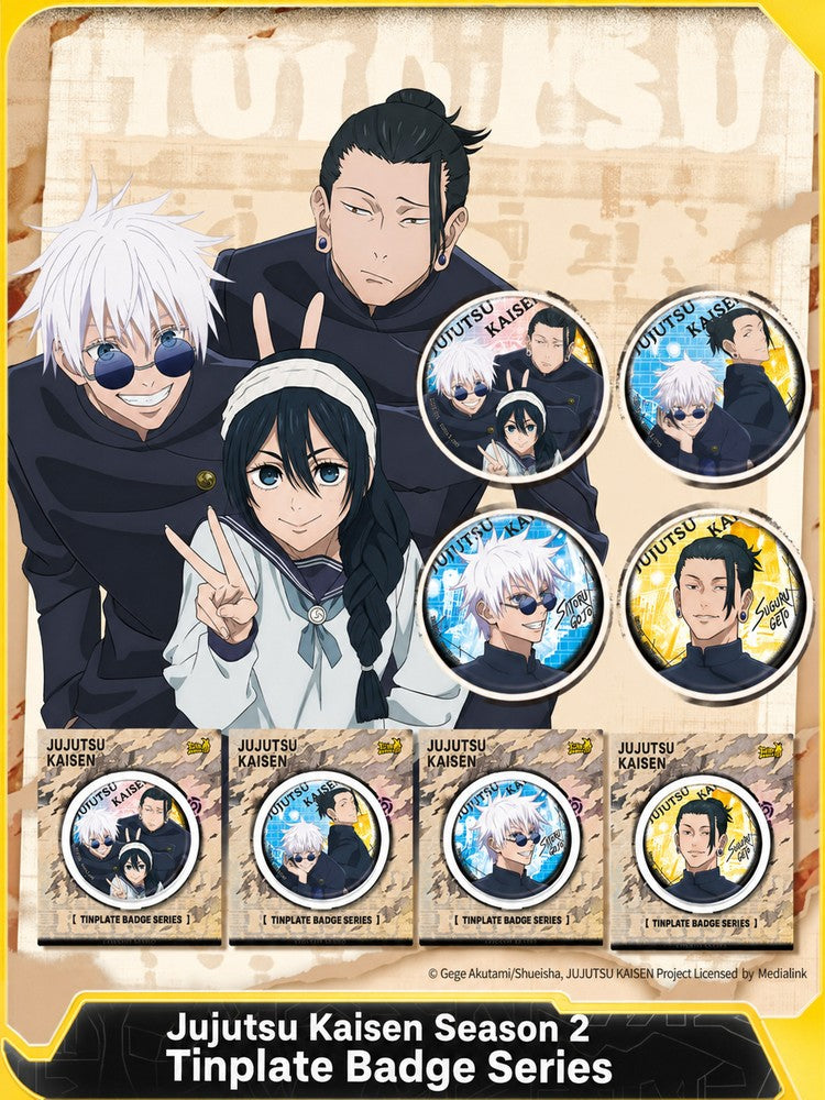 Officially Licensed Jujutsu Kaisen Season 2 Tin Badge