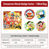 Officially Licensed Doraemon Movie Badge Blind Pack