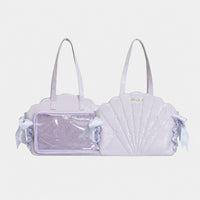 BerryQ Ariel Shell Ita Bag with Pearl Accents