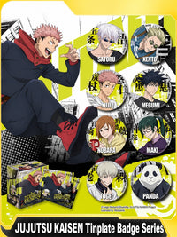 Officially Licensed Jujutsu Kaisen Tinplate Badge Series