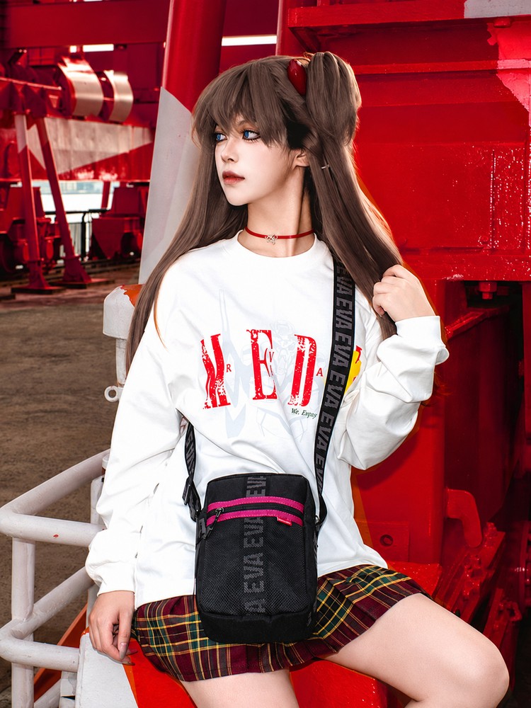 Officially Licensed Evangelion Asuka Crossbody Bag
