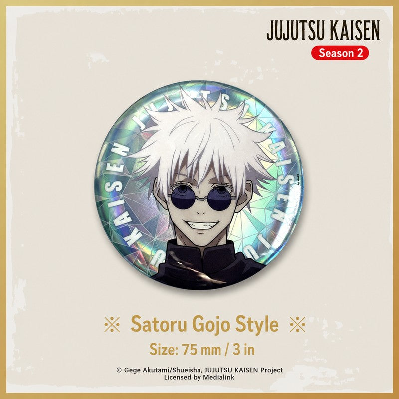 Officially Licensed Jujutsu Kaisen Season 2 Holographic Badge